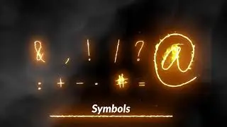 Fire Text Flaming Animated Font Pack with Tool