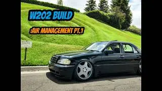 Mercedes w202 build :air suspension management pt 1 bagged w202