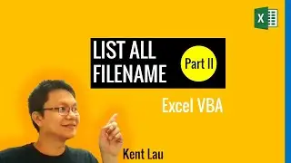 vba   List all filename in a folder in current worksheet