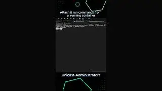 Attach to & run commands from within running  PODMAN container