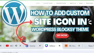 How to add Site Icon for WordPress Blocksy Theme 