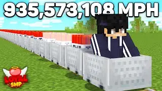 How I Travelled at Lightspeed in Survival Minecraft...