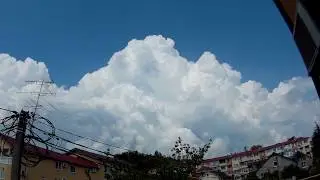 Небо над  Адлером. Таймлапс.