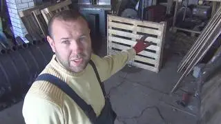 Дешевый стеллаж из поддонов своими руками DIY