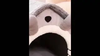 Cat /Dog bed Foldable Pet Sleepping Bed removable and washable cat house kennel for dog house indoor