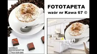 Fototapety do kuchni. Wzór nr Kawa 67 © Producent Wall-it.eu