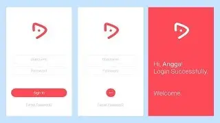 UI Animation Login Screen Android Studio Tutorial