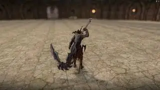 Animated weapons / Battle Scythe / Daedric / WIP