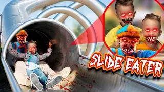 SLIDE EATER EAT BLIPPI and VLAD AND NIKI