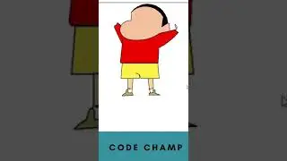 Draw Shinchan using python turtle 