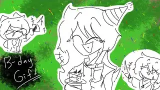Happy birthday, LEPU!!! 🎂 🥳 🎉  (short animation) (gift for 