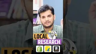 Local research for Selling on Amazon | Full Video on Channel  #business #ecommerce