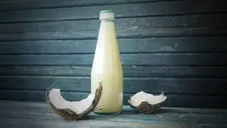 Простая кокосовая настойка на водке (спирте, самогоне)