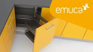How to install the Titane corner unit in kitchen corner furniture - Emuca