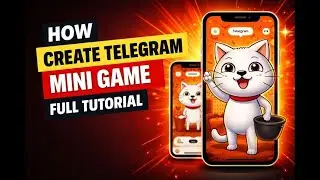 in just 20 minutes I create telegram mini game /telegram mini bot