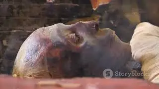 “The secret of mummifying bodies in the era of the pharaohs.🤯🙀