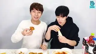 [VLIVE] The Man BLK 더 맨 블랙 더 맨 블랙과 같이 먹어요