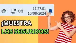 ⏰Cómo MOSTRAR los SEGUNDOS en el RELOJ de WINDOWS 11