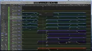 experimenting with the BBC core string VST's