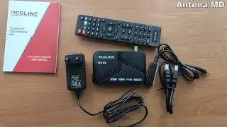 Срочно REDLINE S-50 FULL HD 1080 спутниковый ресивер, обзор комплектации и внешнего вида ресивера...
