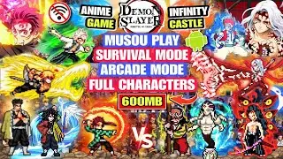 NEW‼️ DEMON SLAYER INFINITY CASTLE MUGEN STARBLAST V2 (FULL CHARACTERS) BvN Anime Mugen Android