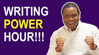 Writing Power Hour - 1/23/21
