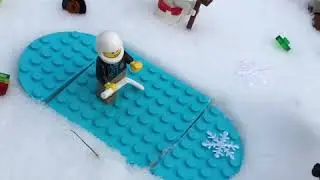 Winter lego city