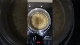Toroid noodle ring and rainbow circles seen in the kitchen