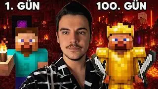 Minecraft Hardcore'da 100 Gün Hayatta Kalmak - Bölüm 2 (ELMAS BULDUM)
