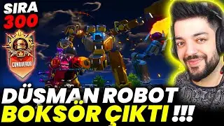 DÜŞMAN ROBOT BOKSÖR ÇIKTI !! İLGİNÇ MAÇ SIRA 300 FATİH LİGİ - PUBG Mobile