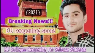 Du college reopen date| breaking news| Delhi university college reopen #latest_update | must watch