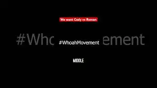 WE WANT CODY | #wewantcody #wwe #wrestlemania