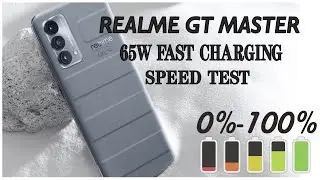 Realme GT Master Edition 65W Fast Charging Test - 0 to 100% in 30 min ||
