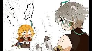 Genshin comic #2 (Kaveh and Al-Haitham)