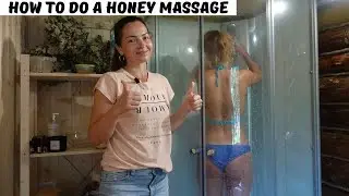 How to do a honey massage