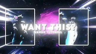 Clone Effect for Manga Edits | After Effects beginner Tutorial