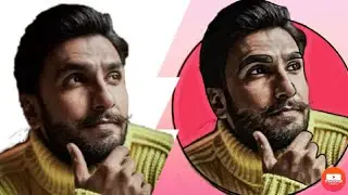 Picsart Editing portrait cartoon Editing !! Vector editing !! 2 step