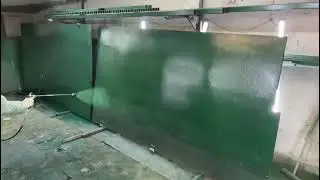 Автоматическая покраска стального листа, sscentr.ru