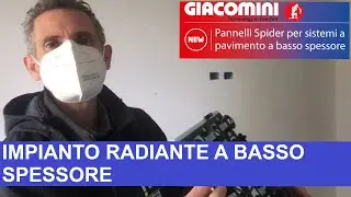 Impianto radiante a basso spessore