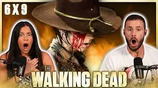 WTF DID WE JUST WATCH?!?!?! WE HAD A HEART ATTACK!!!! | The Walking Dead 6x9 Reaction