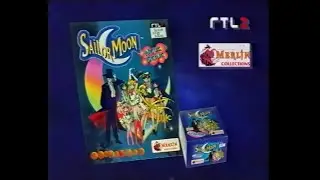 RTL 2, Werbehinweis für Sailor Moon CD, MC & VHS, ~1998
