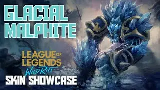 Glacial Malphite Skins Review!   LOL : Wild Rift