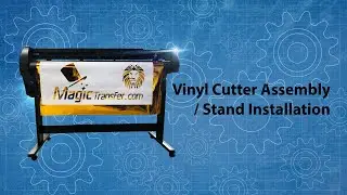 Vinyl Cutter Assembly / Stand Installation