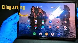 ASMR iPad Cleaning | Port, Screen, Back, Mic Cleaning| Brushing, Alcohol Wipes (Galaxy Tab S8 Plus)