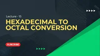 Hexadecimal to Octal conversion with example
