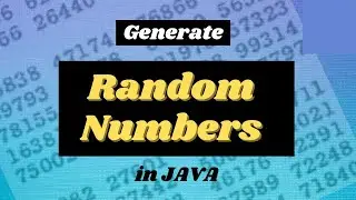 How to generate Random Numbers in JAVA using FOR LOOP (in HINDI) || Java Programming Tutorials