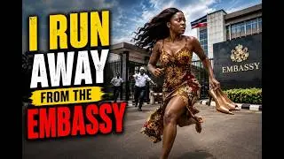 I RUN AWAY FROM THE EMBASSY😳🏃🏾‍♀️