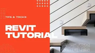Floating Stairs with Custom Profiles - Revit Tutorial