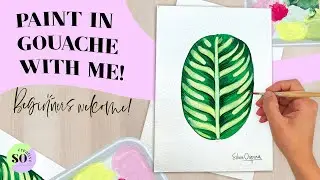 How to Paint With Gouache!! ✨ Beginners Friendly Tutorial ✨