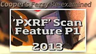 Cooper's Ferry 2013: PXRF testing of Feature P1